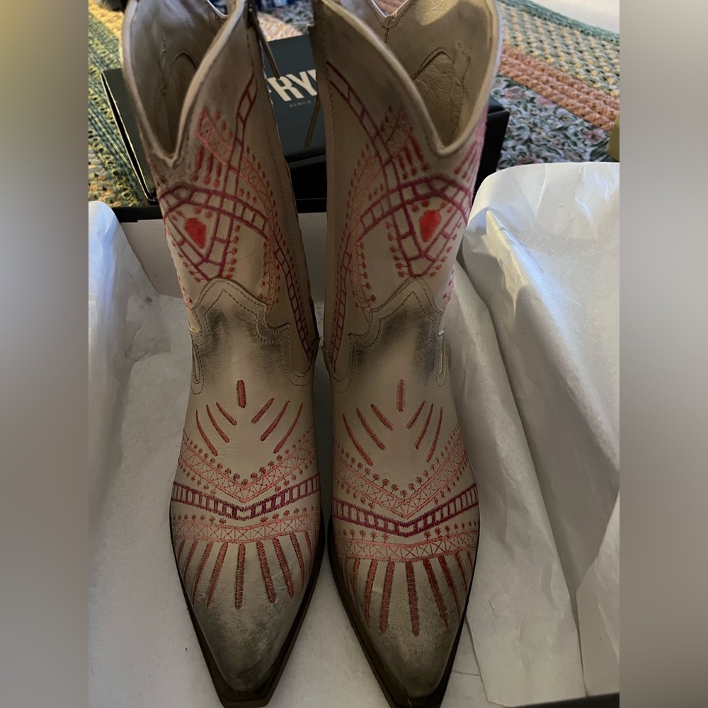 Marco Delli “The Italian Cowboy”, Solaria Boots by Sundance, gray multi, NIB, 39 - Picture 7 of 15
